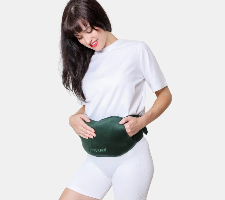 Wooliva electric hot water bottle body strap