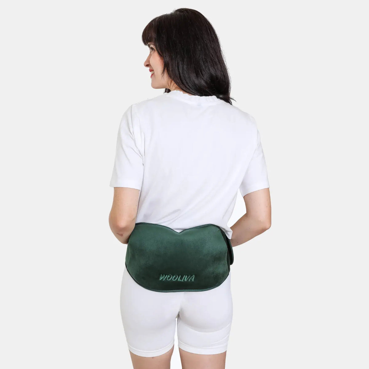 Wooliva electric hot water bottle + body Strap